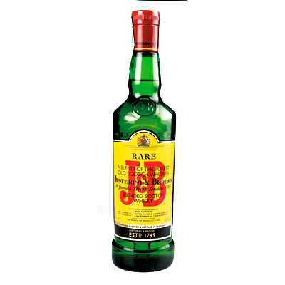 J&B whisky escocés botella 1L Alc. 34% vol.
