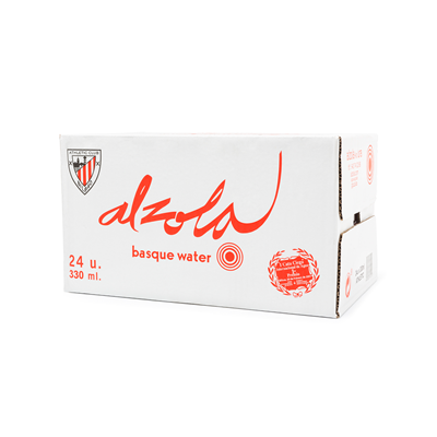 Alzola agua 33cl contiene 24 unidades