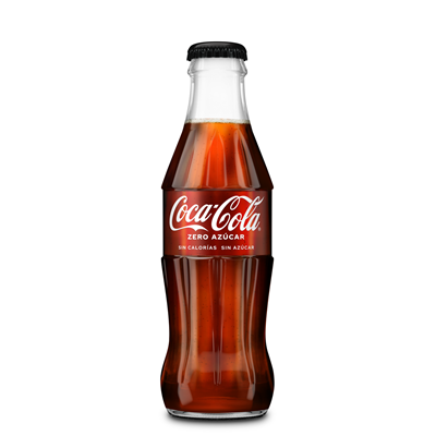 Coca-Cola zero botella 20cl contiene 24 unidades