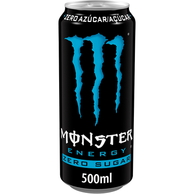 MONSTER bebida energética zero lata 50cl contiene 24 unidades