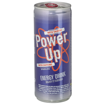 Power Up bebida energética lata 25cl contiene 24 unidades