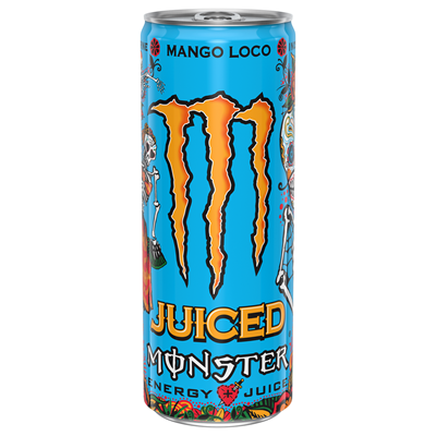 MONSTER bebida energética mango loco lata 25cl contiene 24 unidades