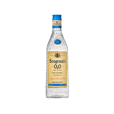 SEAGRAMS 0,0 GIN SIN ALC 70CL