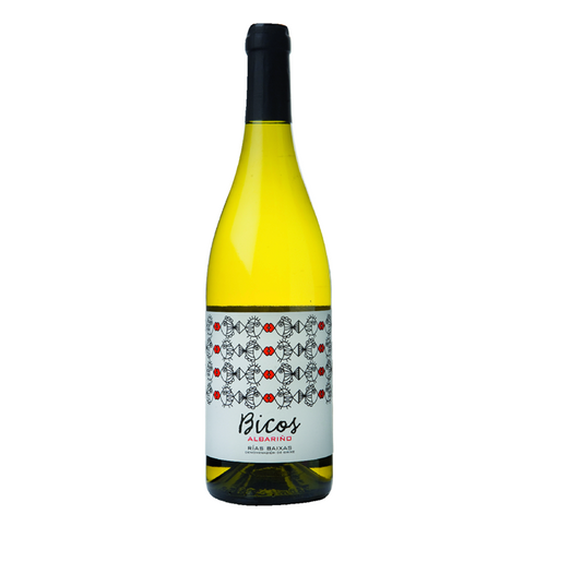 Bicos vino blanco rías bailas Albariño