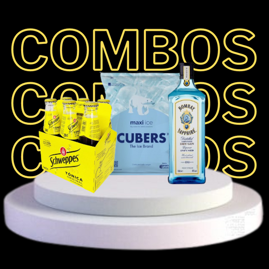 COMBO BOMBAY SAPPHIRE + SCHWEPPES TÓNICA