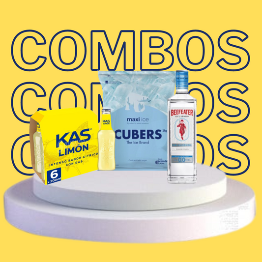 COMBO BEEFEATER 0 + KAS DE LIMÓN