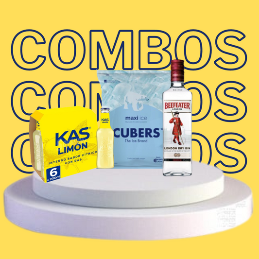 COMBO BEEFEATER 70 cl + KAS DE LIMON