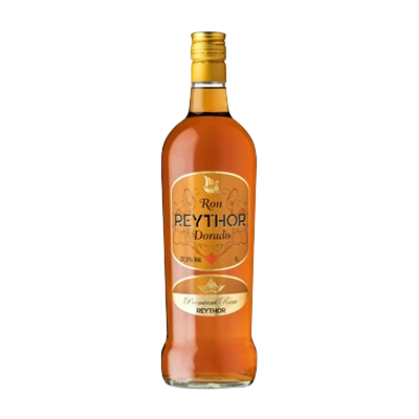 Reythor ron dorado botella 1L Alc. 37,5% vol.