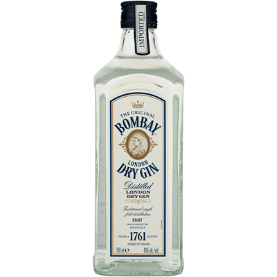 BOMBAY DRY GIN ginebra original botella 70 cl