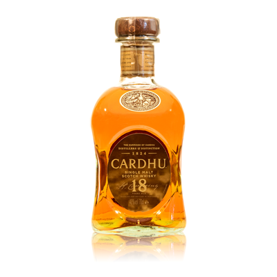 CARDHU whisky escocés malta 18 años botella 70cl Alc. 40% vol.