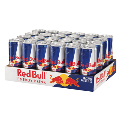 Red Bull bebida energética lata 25cl contiene 24 unidades