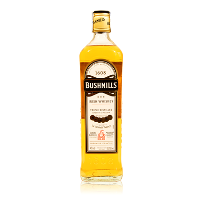 Bushmills whisky irlandés botella 70cl Alc. 40% vol.