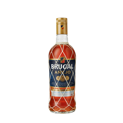BRUGAL ron añejo botella 70cl Alc. 38% vol.