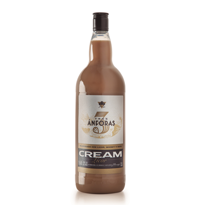 TRES ÁNFORAS crema whisky 1,5L
