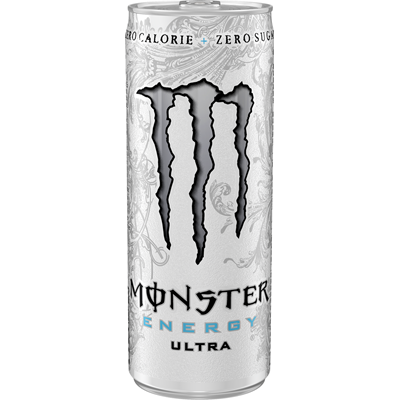 MONSTER bebida energética white zero lata 25cl contiene 24 unidades