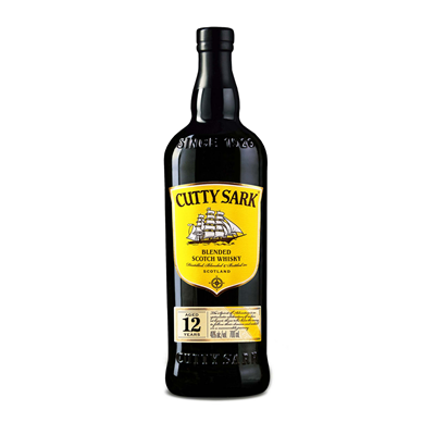 CUTTY SARK whisky escocés 12 años botella 70 cl Alc. 40% vol.