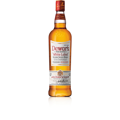 Dewar's White Label whisky escocés botella 1l Alc. 40% vol.