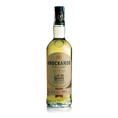 KNOCKANDO whisky escocés botella 70cl Alc. 35% vol.
