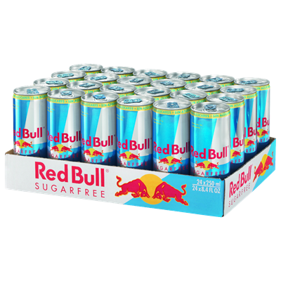 Red Bull bebida energética sugar free lata 25cl contiene 24 unidades
