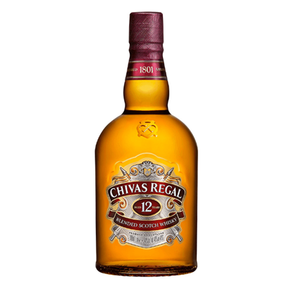 CHIVAS REGAL whisky escocés botella 70cl Alc. 40% vol.