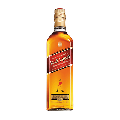 JOHNNIE WALKER etiqueta roja whisky escocés botella 70cl Alc. 40% vol.
