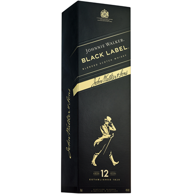 JOHNNIE WALKER Etiqueta Negra whisky escocés botella 70cl Alc. 40% vol.