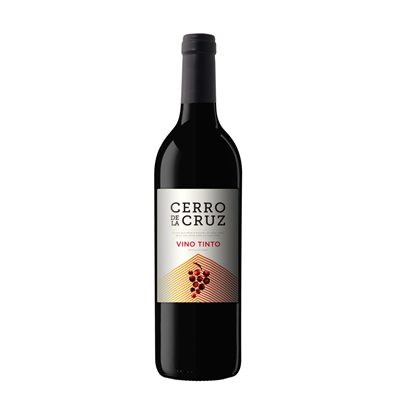 CERRO DE LA CRUZ vino tinto botella 75cl contiene 6 unidades